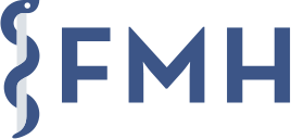Logo Verbindung Schweizer Ärzte FMH, wo Dr. Büttiker Mitglied ist | hautarzt-bubenberg.ch